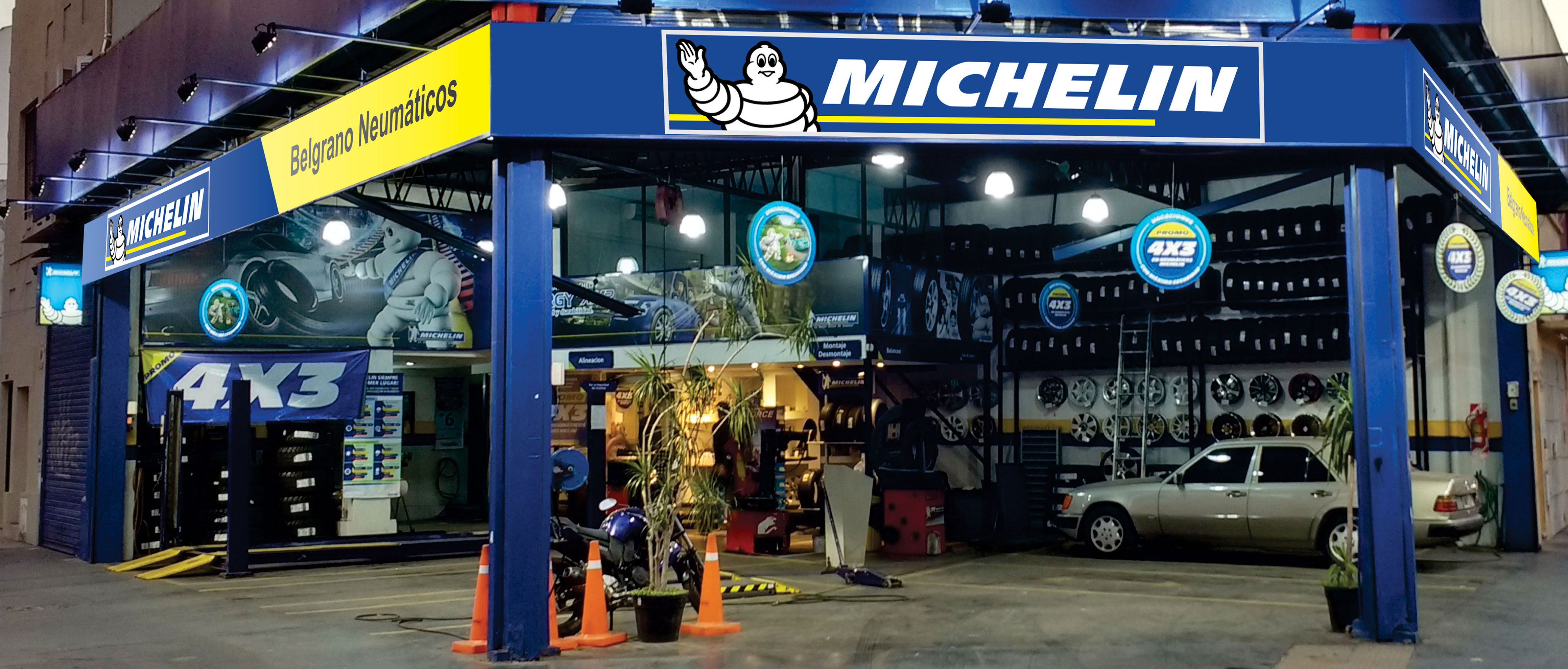 BNeumáticos Michelin en el barrio de Belgrano, Ciudad de Buenos Aires. Venta de neumáticos Michelin, BFGoodrich, Firestone, Continental, Yokohama y más